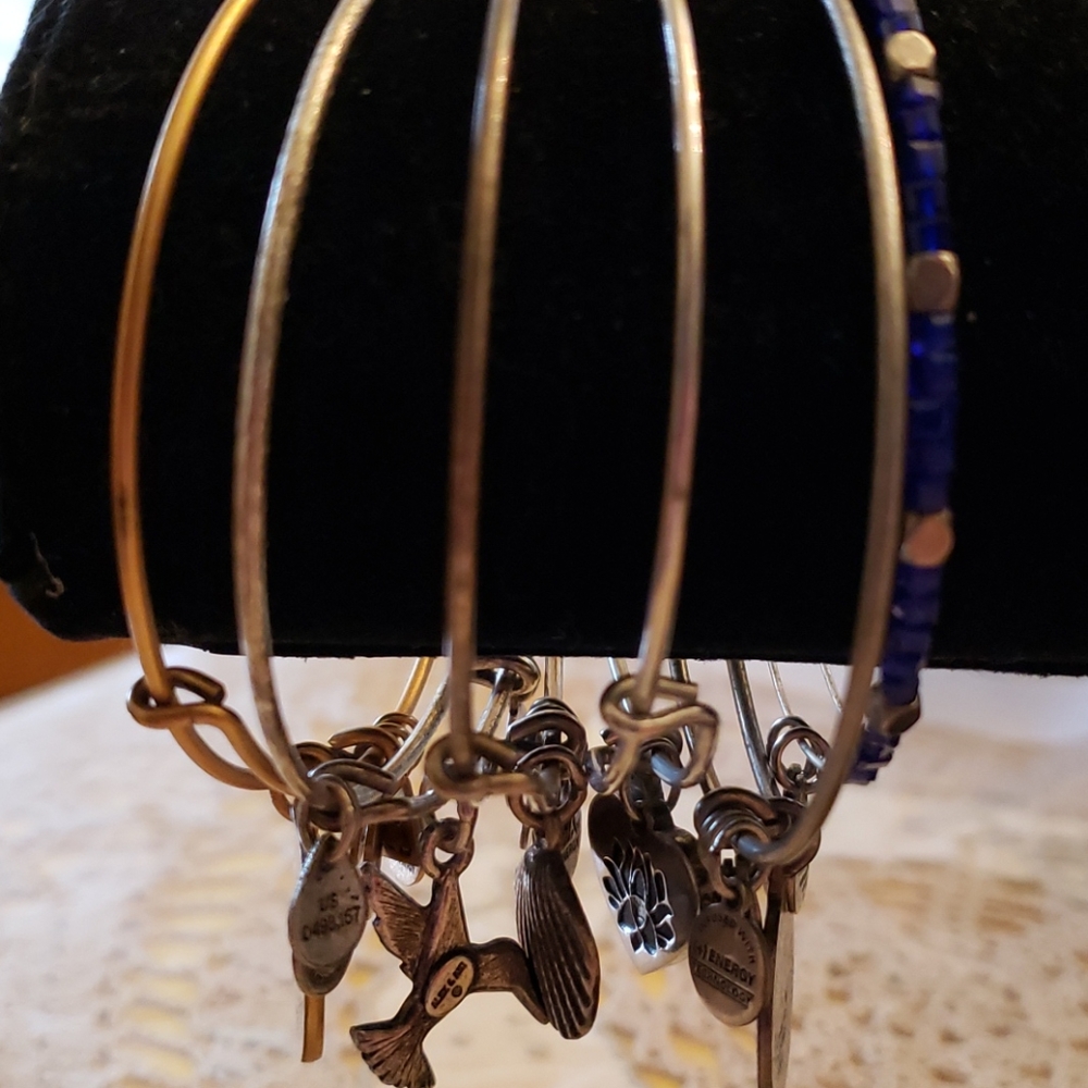 Alex and Ani Set of 6 Bangles
